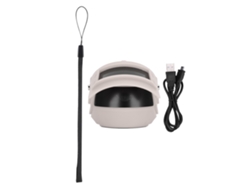Altavoz Portátil Mini Bluetooth 4.2 Con Soporte Para Teléfono Para Viajes Al Aire Libre - Gris