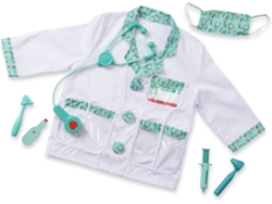Fato de Menino MELISSA & DOUG Médico