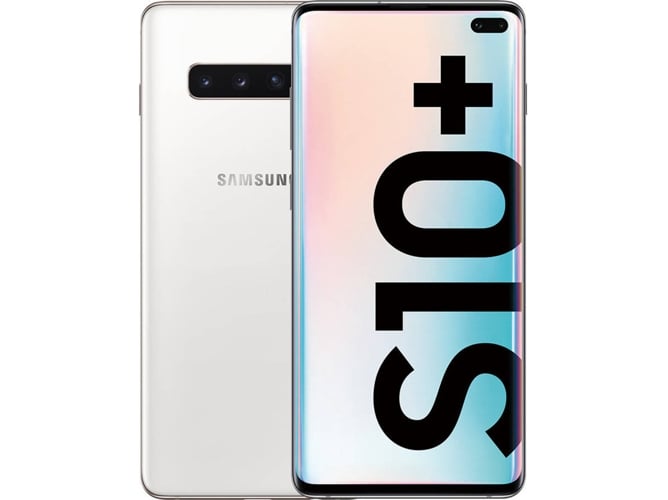 Smartphone SAMSUNG Galaxy S10+ (6.4'' - 8 GB - 512 GB - Blanco Cerámico)