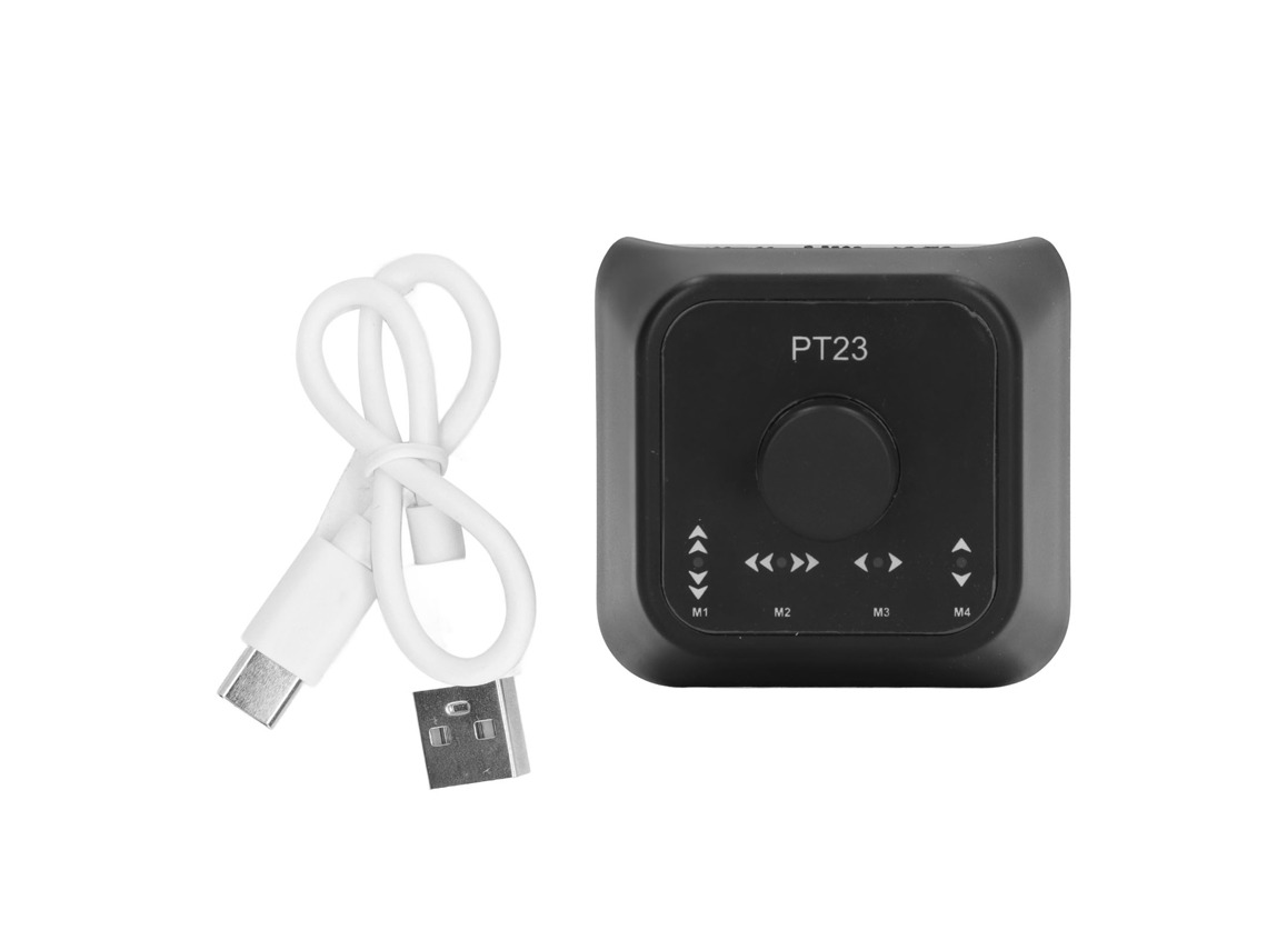 Pedal De Control Multimedia Bluetooth Con Batería De Larga Duración Y Compatibilidad, Se Extiende Para Pasar Páginas.
