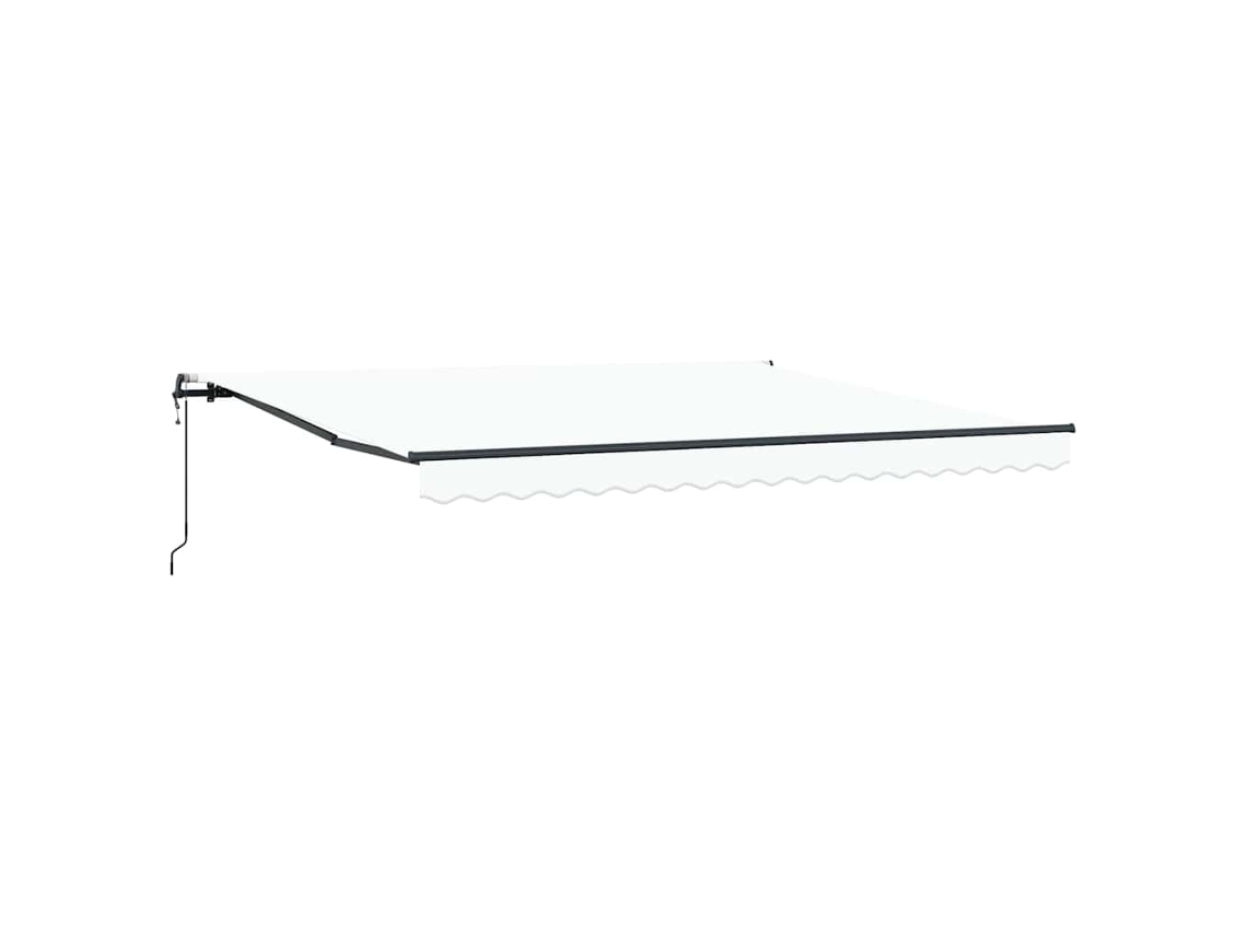 Maison Exclusive - Toldo Retráctil 400 X 300 Cm Tela Y Aluminio