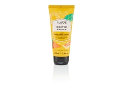Crema de manos hidratante con frutas exóticas, 100 ml I Love