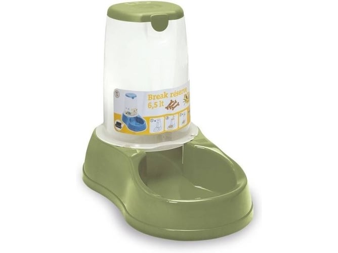 Bebedero Automático para Perros y Gatos ORNIEX (Verde - 6.5L - Plástico)