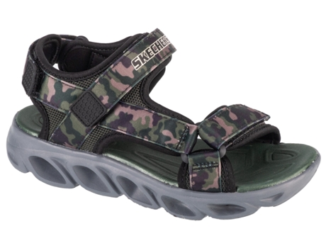 Sandalias de Niño SKECHERS Malla Negro (34)