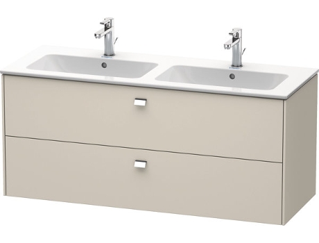 Mueble alto de pared DURAVIT Brioso 129,0 x 47,9 cm con 2 cajones incl. hueco para sifón y delantal para lavabo ME by Starck 233613