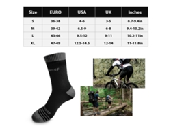 Calcetines impermeables y transpirables para hombre y mujer, ideales para deportes al aire libre | Sin marca