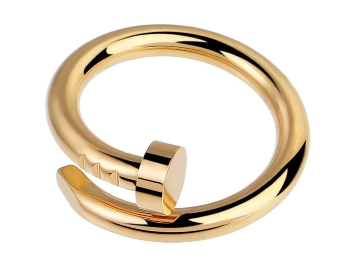 2026-anillo De Uña De Acero Inoxidable Ancho 3mm Talla 6-9 Regalo De Cumpleaños Navidad Para Mujer