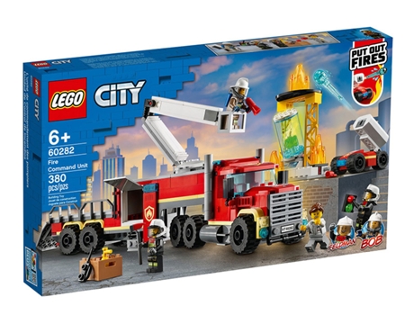 LEGO Unidad de Control de Incendios (Edad Mínima: ‍6 - 380 Piezas)