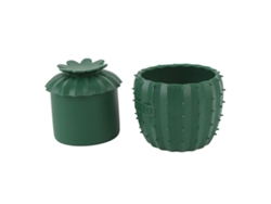 Mantequera Con Tapa, Línea De Agua, Silicona Resistente Al Calor, Verde Oscuro, Para Cocina.