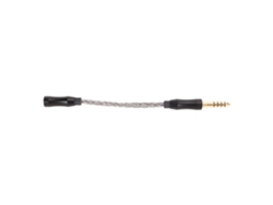Adaptador De Fone De Ouvido 3.5mm Fêmea Estéreo Para 4.4mm Macho Balanceado Prateado Ouro Cobre Cristal Único 14cm