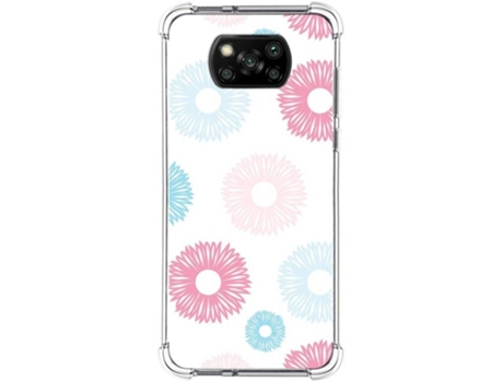 Carcasa Xiaomi POCO X3 NFC TUMUNDOSMARTPHONE Dibujos Antigolpes Flores 06 Multicolor