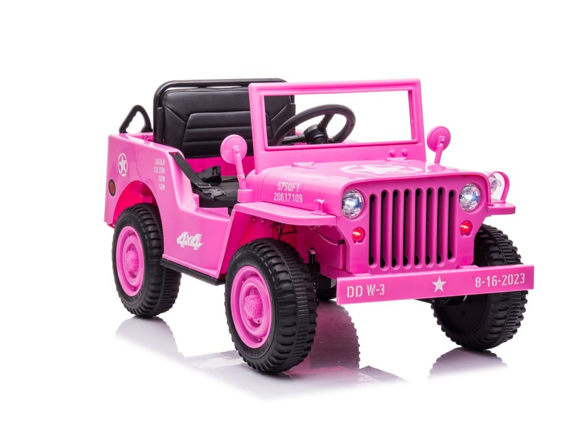 Coche de batería Jh 103 Rosa 4x4 B.active