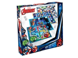 Juego de 4 juegos de mesa de Marvel Avengers B.active