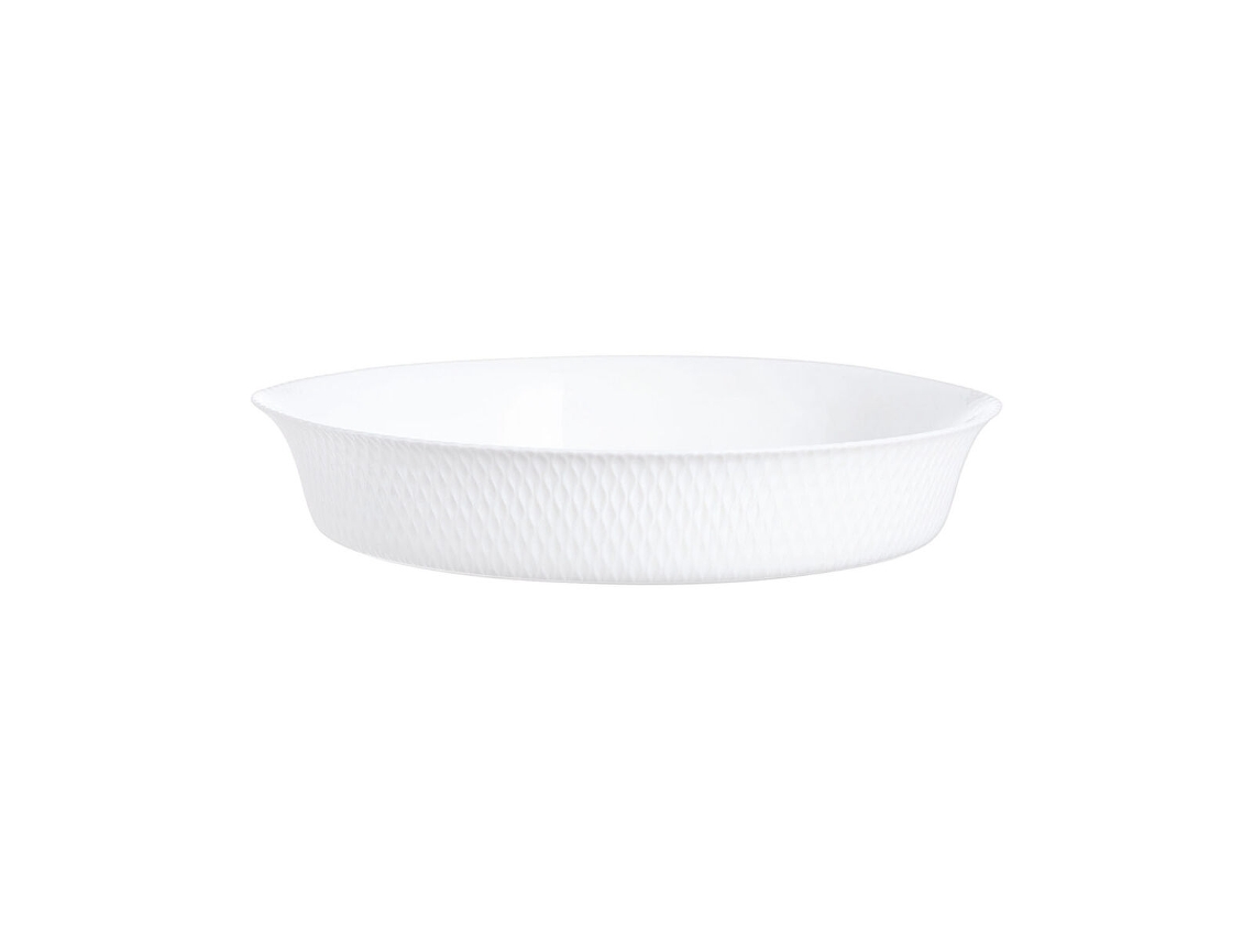 Fuente Para Horno Luminarc Smart Cuisine Redondo Blanco Vidrio (28 Cm)