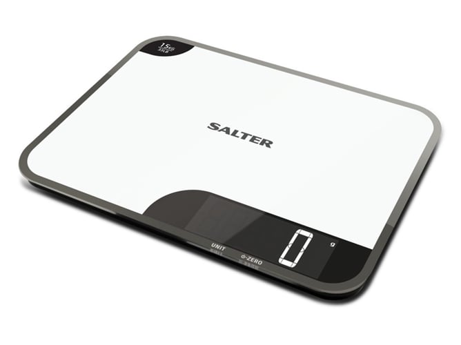 Báscula de Cocina SALTER 1079 WHDR (Capacidad: 15 kg - Precisión: 1 g. Ancho)