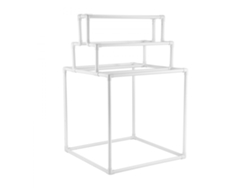 Soporte Para Toallas Con 8 Barras De Pvc, Toallero Vertical Con Base Ancha Y Organizador Compacto Tekmaquinas