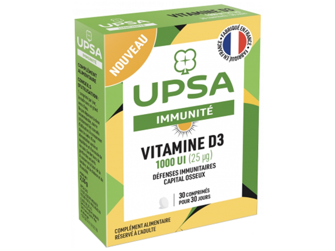 Vitamina D3 1000 Ui 30 Comprimidos UPSA