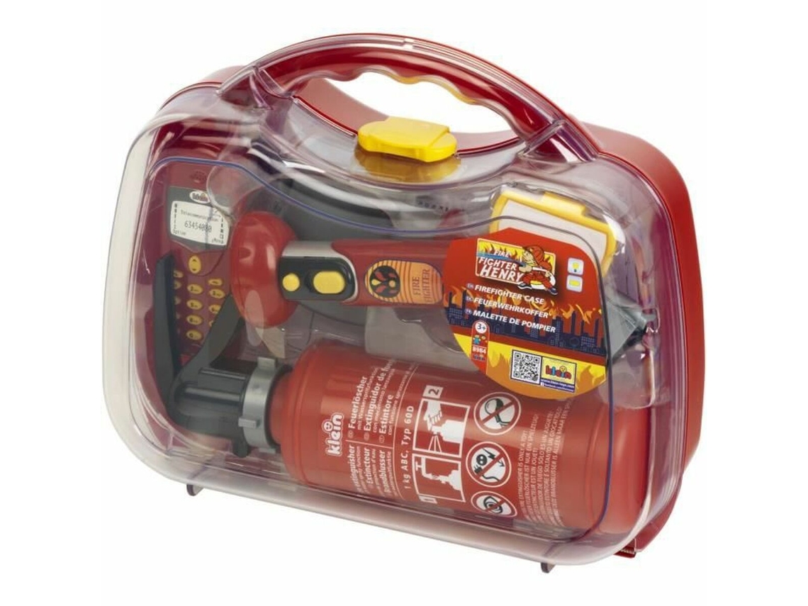 Set de Bombero Klein Fire Fighter Henry 1 Pieza