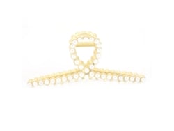Pinza Para El Cabello Con Perlas Artificiales, Pinza Metálica Antideslizante, Accesorio Decorativo Para El Cabello.