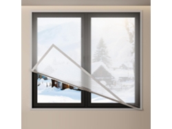 Kits De Aislamiento Reutilizables Para Ventanas, Lámina Aislante Ventanas Contra El Frío Y Calor, Térmica F...