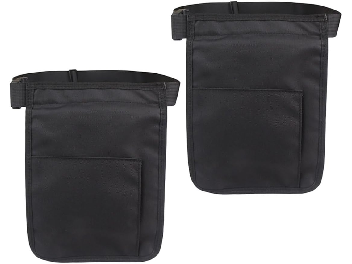 Bolsa Multiusos De Nailon Ligero Para Plátanos De Enfermera Ciieeo, Paquete De 2, Con Compartimentos.