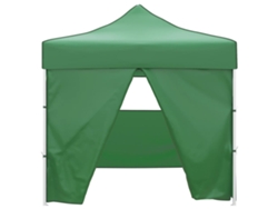 Tienda de campaña plegable verde de 3 x 3 m con 4 paredes Wsd413478 Lovely Home