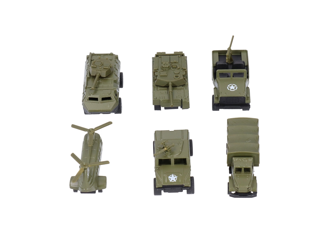 2026-modelos De Vehículos Militares A Escala 1:64, Camiones Tanque, Juguetes De Coches Para Niños, 6 Piezas/set