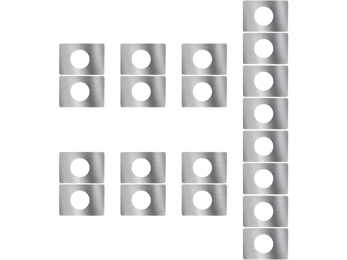 Kit De 10 Puertas De Acero Inoxidable 2 10 Placas De Cierre