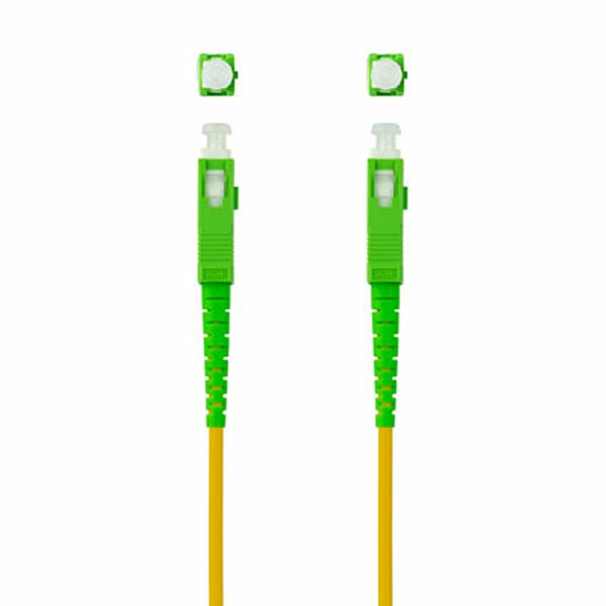 Cable De Fibra nanocable 10.20.0002 para router scapc monomodo simplex lszh color amarillo 2 g657a2 2m