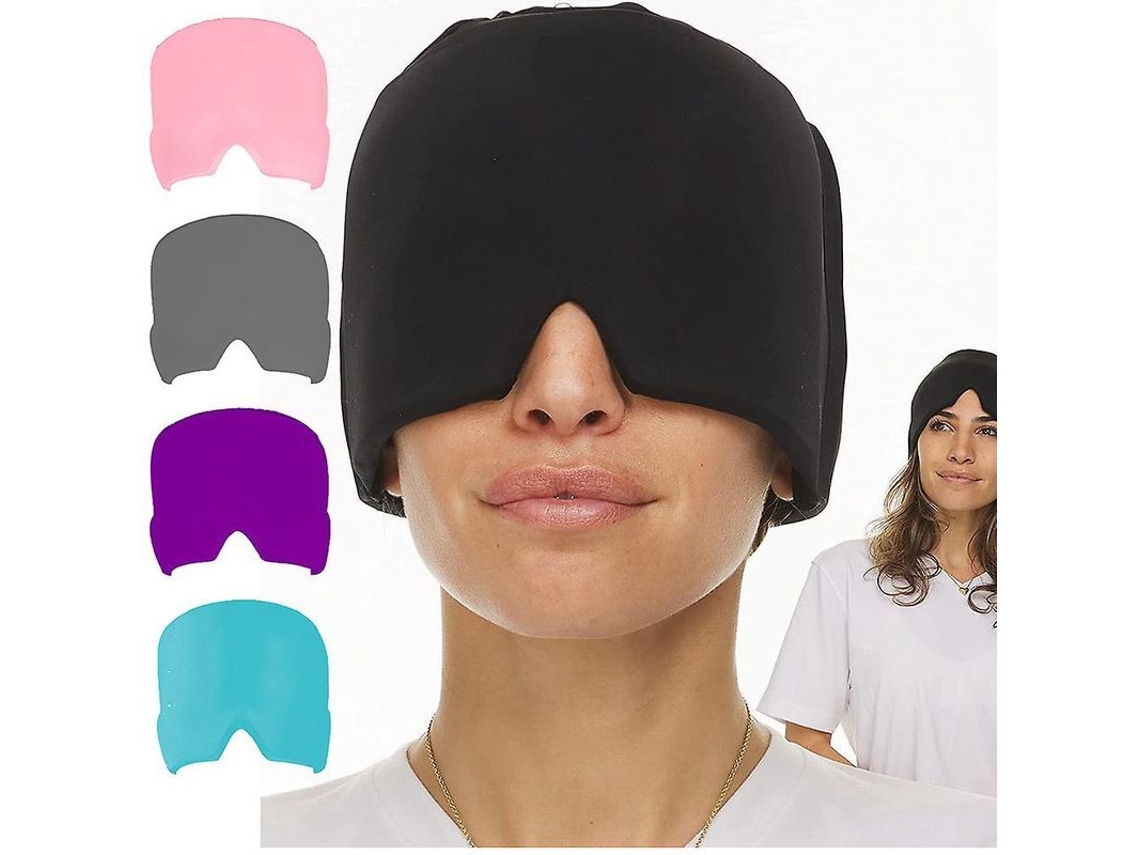 Capucha De Terapia De Frío Y Calor Para El Alivio Del Dolor De Cabeza, La Migraña Y Los Efectos De La Quimioterapia.