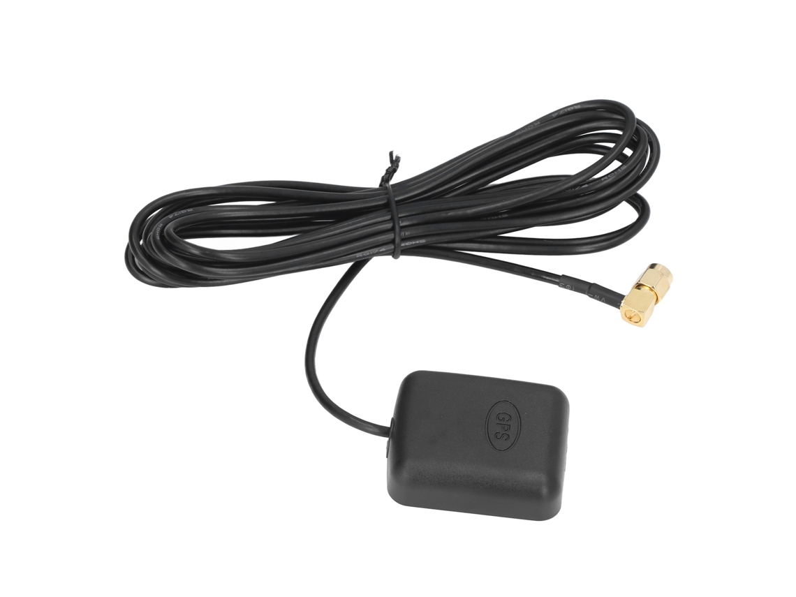 Antena Gps Activa De 25 Dbi, Impermeable, Con Conector Sma Curvo, Para Navegación De Vehículos, Tienda 4s, Anunciador De Paradas De Autobús