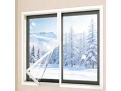 Kits De Aislamiento Reutilizables Para Ventanas, Kit Invierno Lámina Aislante Térmica Alta Durabilidad, Apt...