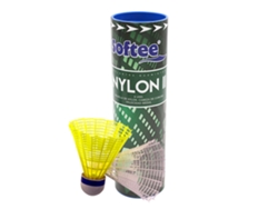 Volantes badminton softee 'nylon ii' 6uds