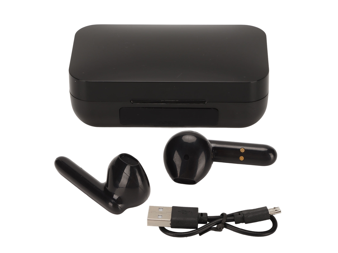 Auriculares Inalámbricos Bluetooth Con Pantalla Digital Led, Carga Rápida Y Estuche De Carga.