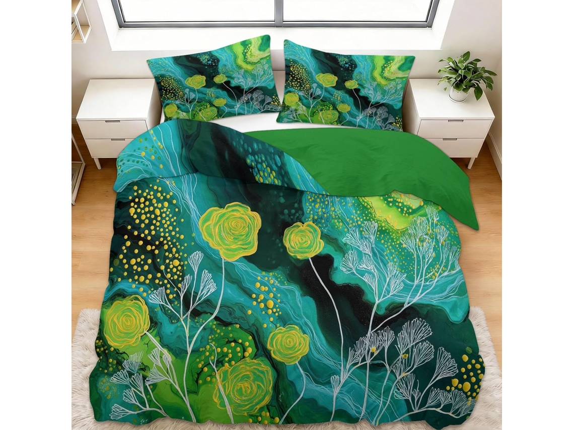 Juego Ropa Cama Funda Nórdica Estampado Niños Funda Almohada Juego 90x190 Cm 65x65 90 X 190 65