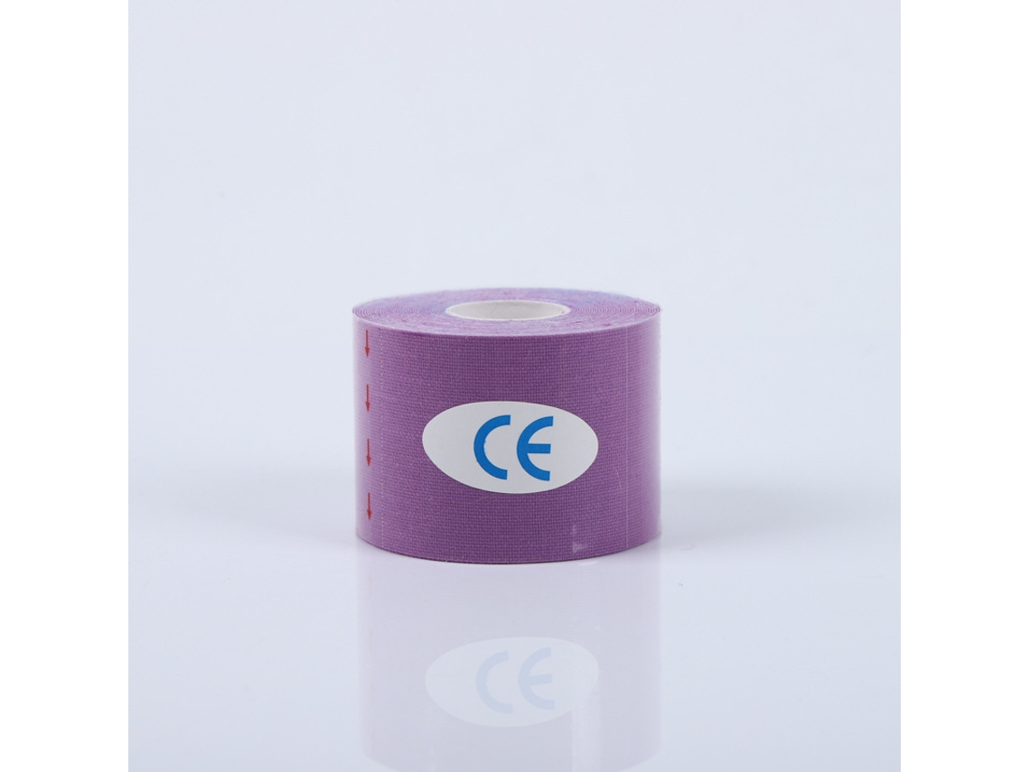 (morado 2,5cm-5cm) Cinta Kinesiológica Para Lifting De Rostro, Línea V, Cuello Y Ojos.