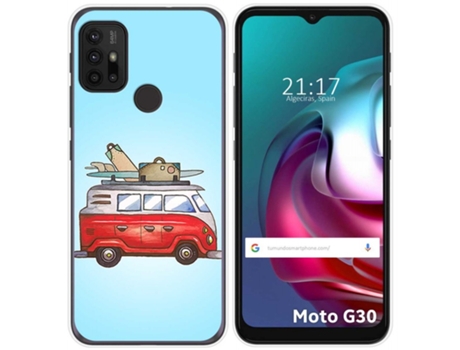 Carcasa Motorola Moto G10 / G30 TUMUNDOSMARTPHONE Dibujos Multicolor