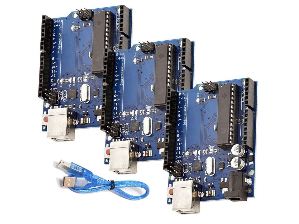 Placas De Microcontrolador Con Atmega328p Y Ch340, Incluye Libro Electrónico.