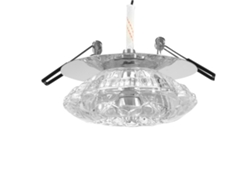 Lámpara de techo LED empotrable 2026, 3W, luz blanca, foco para iluminación decorativa del hogar.
