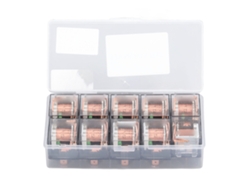 10 Piezas Relé Automotriz Impermeable 80a 5 Pin Spdt Universal Coche 12v Dc Con Indicador