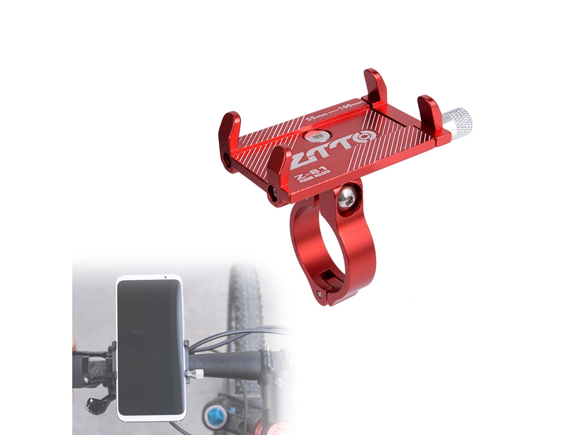 Soporte Para Teléfono Móvil Para Bicicleta, Montura De Navegación En Manillar De Moto, Bracket De Aluminio Para Bicicleta