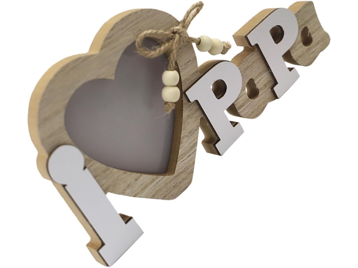 Marco Fotos Madera Diseño Artístico Multifuncional Duradero Ideal Decoración Hogar Regalo Padre Como Día