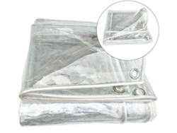 Cubierta Impermeable Exterior De Tela De Plástico Pvc Transparente Y Gruesa
