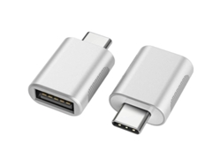 Adaptador Usb-c A Usb (paquete De 2) Para Macbook Pro, Ipad Pro Y Más (plateado)