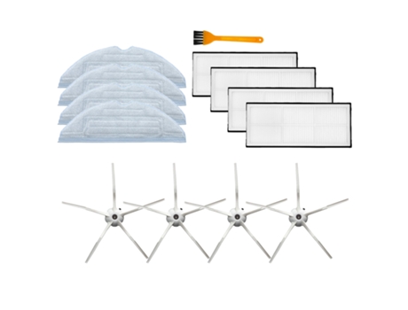 Ad-Cepillo lateral, filtro Hepa, fregona, paños de trapo para Xiaomi Roborock T7 T7Plus S7, piezas de aspiradora, accesorios para aspiradoras