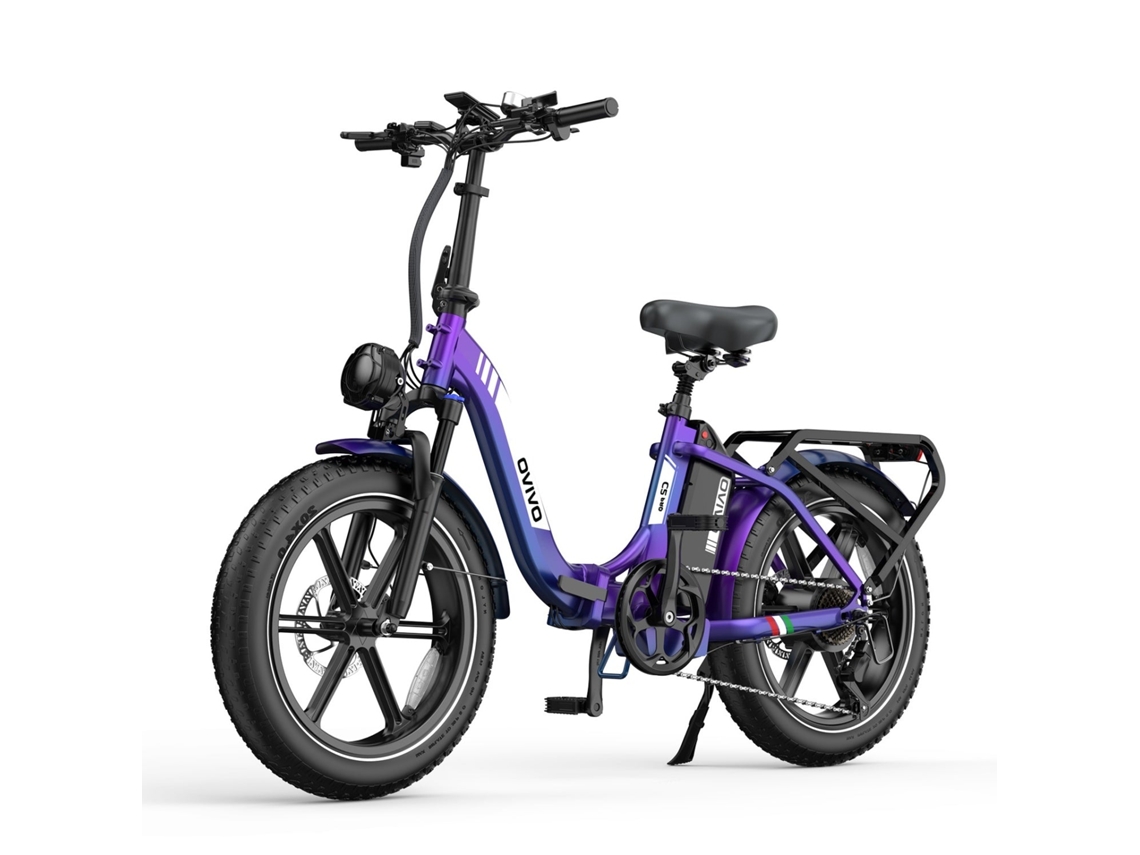 Ovivo C2 Pro E-bike - Motor 250w Batería 48v18ah 20pulgadas Frenos Hidráulicos - Camaleón