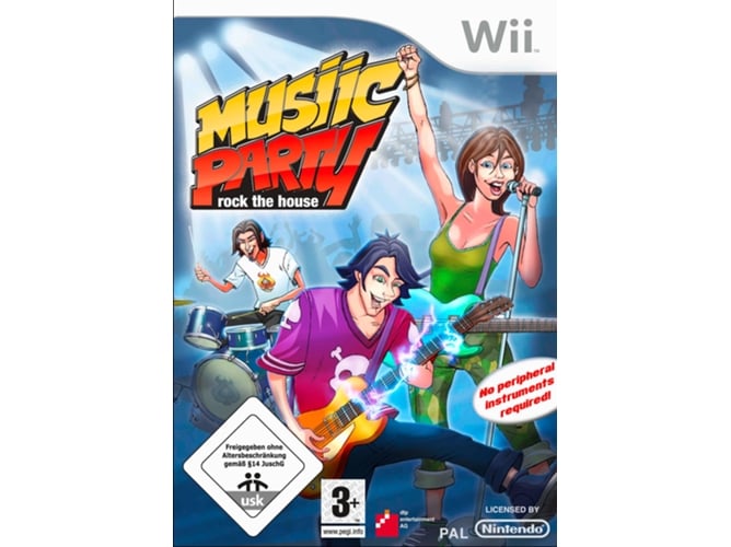 Juego Wii Musiic Party Rock De House