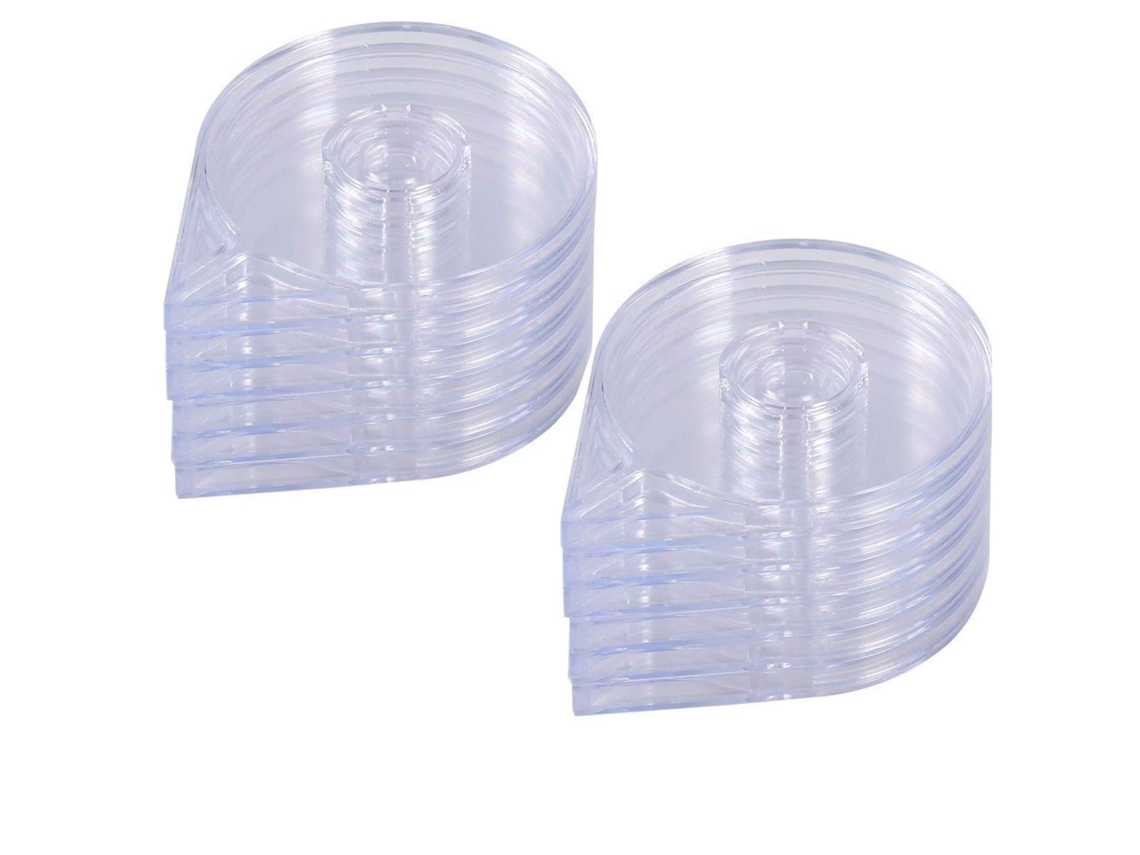 10 cajas combinadas de alambre de oro y plata, 2 cajas transparentes*