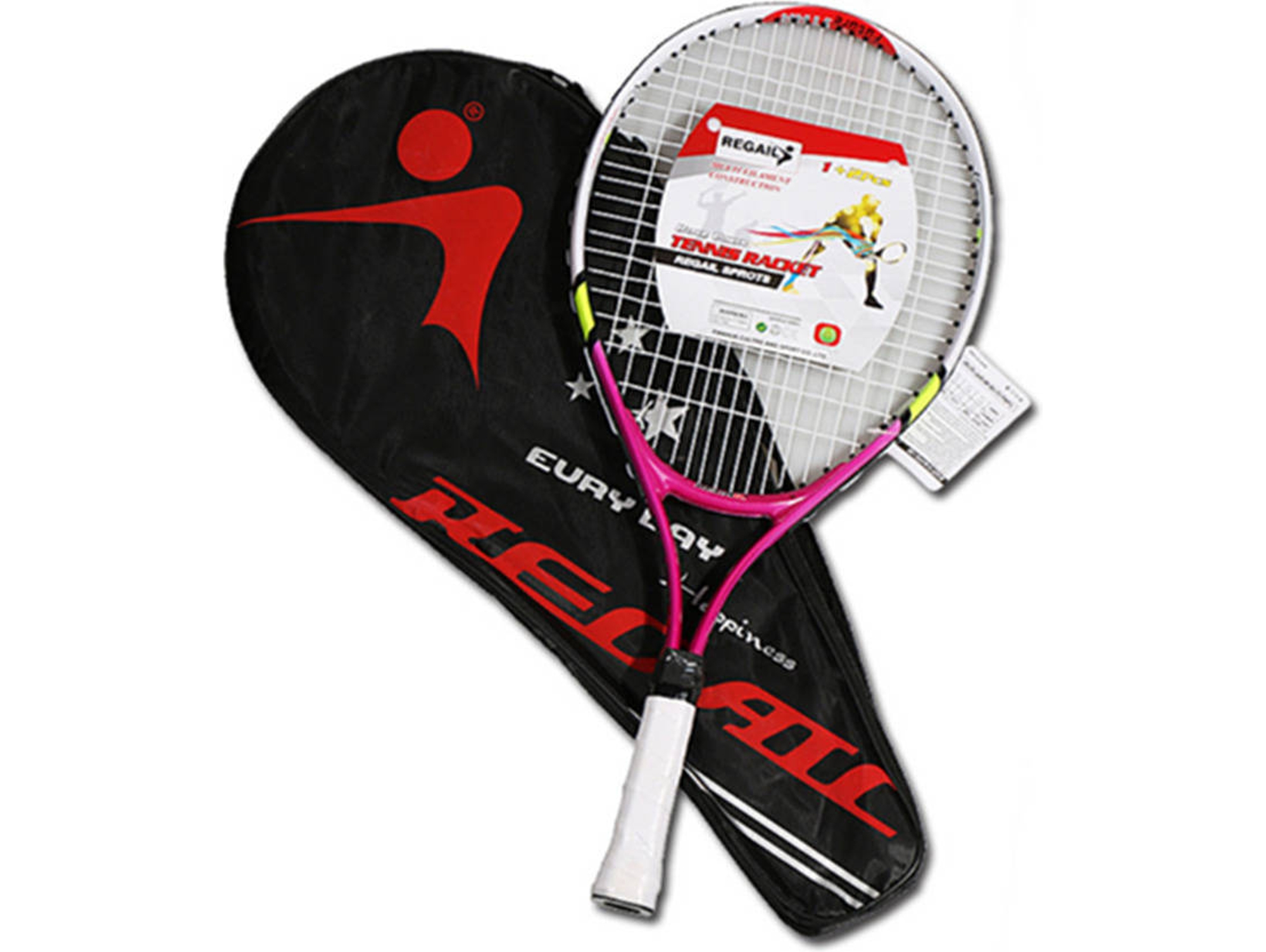 Raqueta de Tenis WJS Niño (Rojo)