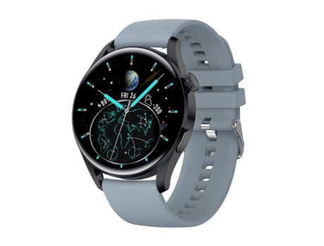 Smartwatch T33S Llamada Bluetooth Presión arterial Monitoreo de oxígeno en sangre Azul cielo